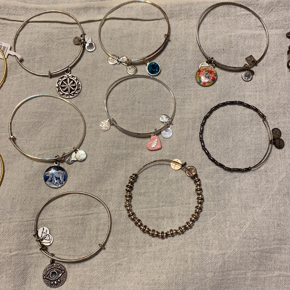 Bundle 28 Alex and Ani bracelets - Picture 2 of 4